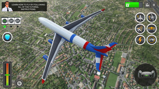اسکرین شات 1 بازی Pilot Simulator: Airplane Game