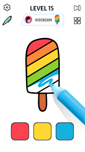 اسکرین شات 1 بازی Satisfying Coloring