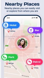 اسکرین شات 3 برنامه GPS Navigation: Live Earth Map