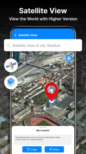 اسکرین شات 3 برنامه GPS Navigation Map Route Find