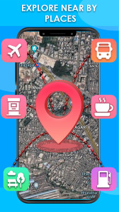 اسکرین شات 4 برنامه GPS Maps Navigation Traffic
