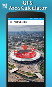 اسکرین شات 4 برنامه Gps Area Calculator for Land