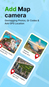 اسکرین شات 1 برنامه GPS Geotag Photos & Camera Map