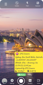 اسکرین شات 7 برنامه GPS Camera
