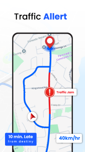 اسکرین شات 6 برنامه GPS Navigation - Route Planner