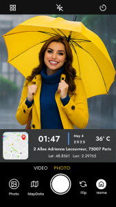 اسکرین شات 7 برنامه GPS Map Camera, Photo Stamp