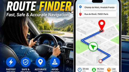 اسکرین شات 6 برنامه GPS Map Camera, Photo Stamp
