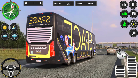 اسکرین شات 1 بازی Bus Driving Bus Transport Game