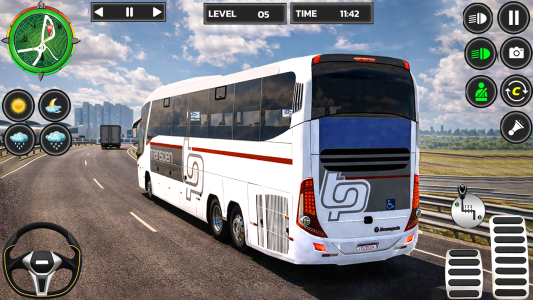 اسکرین شات 6 بازی Bus Driving Bus Transport Game