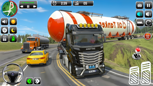 اسکرین شات 5 بازی Real Truck Driving Game Sim 3D