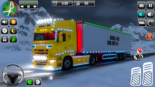 اسکرین شات 2 بازی Real Truck Driving Game Sim 3D