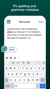 اسکرین شات 3 برنامه Grammarly-AI Writing Assistant