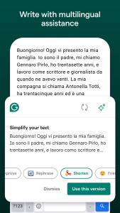 اسکرین شات 5 برنامه Grammarly-AI Writing Assistant