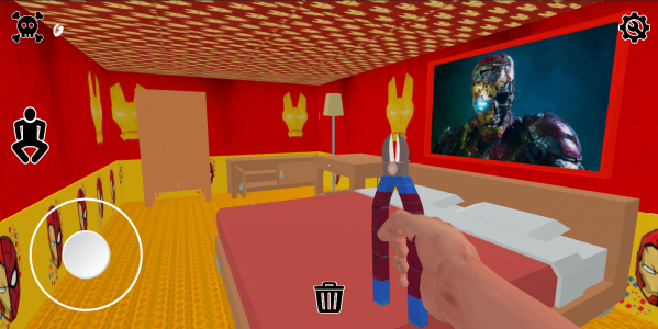 اسکرین شات 3 بازی Iron Granny & Spider Grandpa: Scary Man Chapter 3