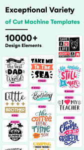 اسکرین شات 1 برنامه Design Studio for Cut Machine