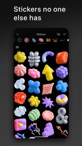 اسکرین شات 2 برنامه Graphionica: insta story maker