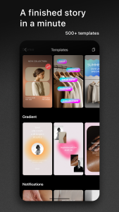 اسکرین شات 1 برنامه Graphionica: insta story maker