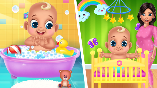 اسکرین شات 4 بازی babyshower party game