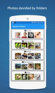 اسکرین شات 3 برنامه Restore Deleted Photos