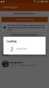 اسکرین شات 4 برنامه TrashDigger : Files Recovery