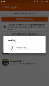 اسکرین شات 4 برنامه TrashDigger : Files Recovery