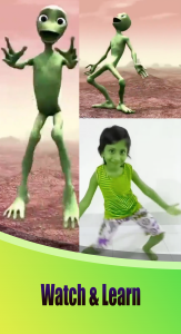 اسکرین شات 4 برنامه Dance Fever: Green alien dance