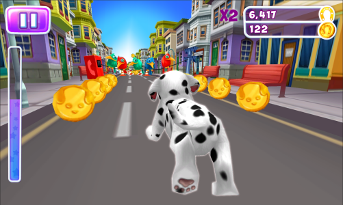 اسکرین شات 8 بازی Dog Run Pet Runner Dog Game