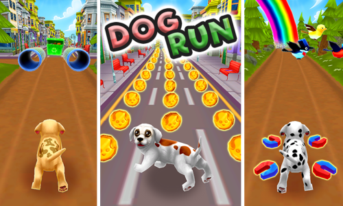 اسکرین شات 6 بازی Dog Run Pet Runner Dog Game
