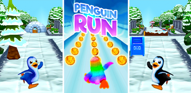 اسکرین شات 6 بازی Penguin Run