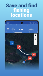 اسکرین شات 6 برنامه Fishing Points - Fishing App