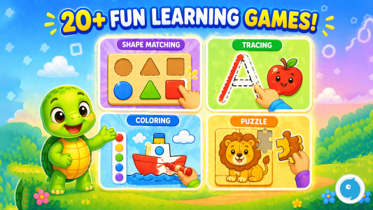 اسکرین شات 2 بازی Shapes & Colors Kids Games