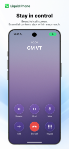 اسکرین شات 4 برنامه Liquid Phone - iCall Dialer