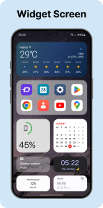 اسکرین شات 2 برنامه Launcher OS 18