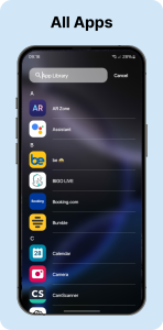 اسکرین شات 3 برنامه Launcher OS 18