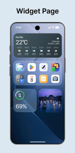 اسکرین شات 6 برنامه Liquid Launcher OS 26