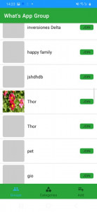 اسکرین شات 2 برنامه Group Joiner