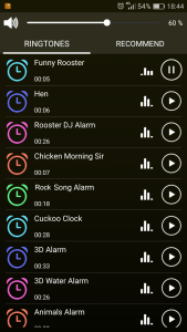 اسکرین شات 2 برنامه Funny Alarm Clock Ringtones
