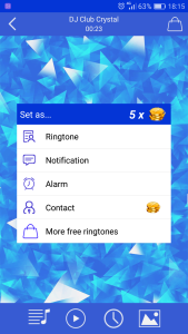 اسکرین شات 4 برنامه Crystal Clear Sound Ringtones