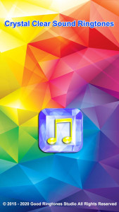 اسکرین شات 1 برنامه Crystal Clear Sound Ringtones