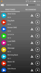 اسکرین شات 2 برنامه Loud Ringtones