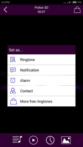 اسکرین شات 4 برنامه Police Siren Ringtones
