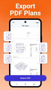 اسکرین شات 5 برنامه AR Floor Plan 3D: Tape Measure