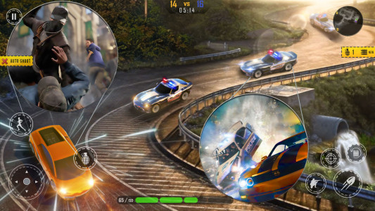 اسکرین شات 4 برنامه Cop Car Simulator: Cop Games