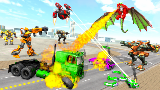 اسکرین شات 3 بازی Robot Transform Fight & Battle