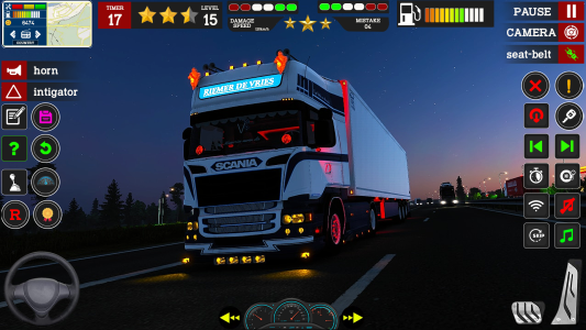اسکرین شات 1 بازی Truck Transport Car Game