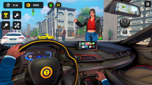 اسکرین شات 1 بازی Taxi Simulator 3d Taxi Driver