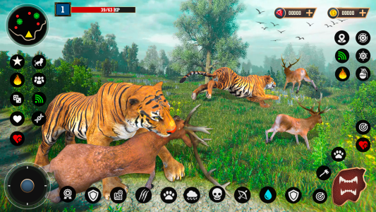 اسکرین شات 1 بازی Tiger Simulator - Animal Games