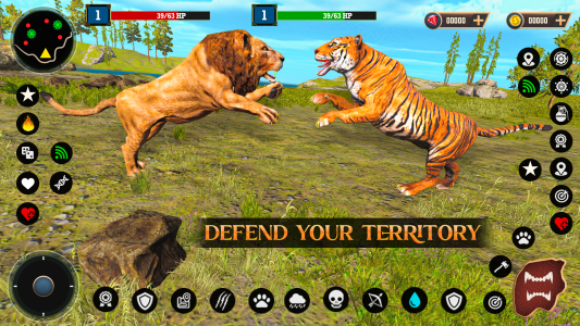 اسکرین شات 1 بازی Lion Simulator Animal Games 3d