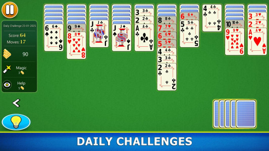 اسکرین شات 6 بازی Spider Solitaire Mobile