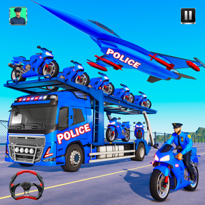 اسکرین شات 6 بازی NY Police Bike Transport Truck